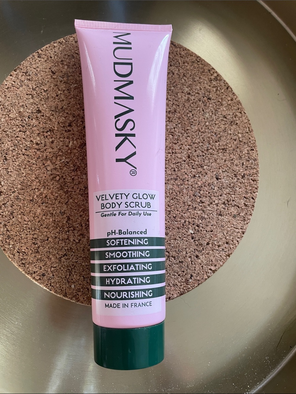 Mudmasky Velvety Glow Body Scrub – Pink
